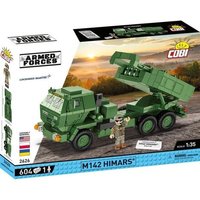 COBI Armed Forces 2626 - M142 Himars, Militärlastwagen, Bausatz 1:35, 604 Klemmbausteine/1 Artilleriefigur COBI Armed Forces 2626 - M142 Himars, Militärlastwagen, Bausatz 1:35, 604 Klemmbausteine/1 Artilleriefigur von Cobi GmbH