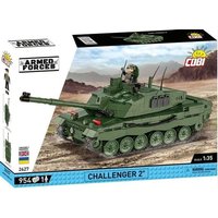 COBI Armed Forces 2627 - Challenger 2, Panzer, Bausatz 1:35, 954 Klemmbausteine COBI Armed Forces 2627 - Challenger 2, Panzer, Bausatz 1:35, 954 Klemmbausteine von Cobi GmbH