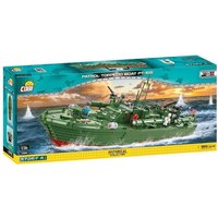 COBI Historical Collection 4825 - Patrol Torpedo Boat PT-109, Bausatz 3726 Klemmbausteine 4 Figuren COBI Historical Collection 4825 - Patrol Torpedo Boat PT-109, Bausatz 3726 Klemmbausteine 4 Figuren von Cobi GmbH