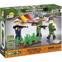 COBI 2047 - Historical Collection, Vietnam War, 3 Spielfiguren mit Zubehör von Cobi