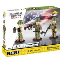 COBI 2058 3 Figuren D-Day 6 Jun 1944 von Cobi