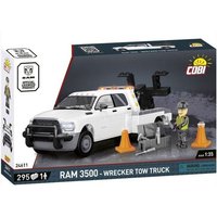 COBI 24611 - RAM 350 Wrecker Tow Truck, Pickup Pannenhilfe, Maßstab 1:35, Bausatz, 295 Teile+1 Figur von Cobi