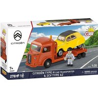 COBI 24627 - Citroen Type H Car Transporter & 2CV Type AZ, Bausatz 1:35, 278 Klemmbausteine COBI 24627 - Citroen Type H Car Transporter & 2CV Type AZ, Bausatz 1:35, 278 Klemmbausteine von Cobi