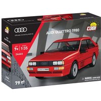 COBI 24664 - Audi Quattro 1980, rot, 1:35, Bausatz, 79 Klemmbausteine COBI 24664 - Audi Quattro 1980, rot, 1:35, Bausatz, 79 Klemmbausteine von Cobi
