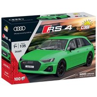 COBI 24669 - Audi RS-4 B9, grün, Bausatz 1:35, 100 Klemmbausteine COBI 24669 - Audi RS-4 B9, grün, Bausatz 1:35, 100 Klemmbausteine von Cobi