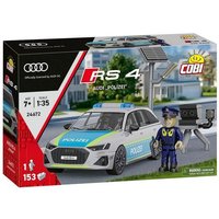 COBI 24672 - Audi RS4 Polizei, Bausatz 1:35, 153/1 Klemmbausteine COBI 24672 - Audi RS4 Polizei, Bausatz 1:35, 153/1 Klemmbausteine von Cobi