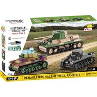 COBI 2740 1:48 EXECUTIVE MUSEUM SET - Renault R35 - Valentine IX - Panzer I COBI 2740 1:48 EXECUTIVE MUSEUM SET - Renault R35 - Valentine IX - Panzer I von Cobi