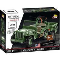 COBI 2804 1:12 Willys MB & Trailer - Executive Edition COBI 2804 1:12 Willys MB & Trailer - Executive Edition von Cobi