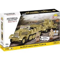 COBI 3143 1:35 Sd.Kfz.8 Towing 8.8 cm Flak 36 COBI 3143 1:35 Sd.Kfz.8 Towing 8.8 cm Flak 36 von Cobi