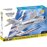 COBI 5821 - Historical Collection, Cold War, S-102 CZECHOSLOVAK AIR FORCE, Kampfflugzeug, Bauset COBI 5821 - Historical Collection, Cold War, S-102 CZECHOSLOVAK AIR FORCE, Kampfflugzeug, Bauset von Cobi