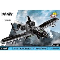COBI 5837 - Armed Forces, A-10 Thunderbolt II Warthog, Bausatz 1:48, 633 Klemmbausteine von Cobi