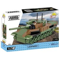 COBI Armed Forces 3105 - Leopard 1, Panzer, Maßstab 1:72, Bausatz, 147 Klemmbausteine COBI Armed Forces 3105 - Leopard 1, Panzer, Maßstab 1:72, Bausatz, 147 Klemmbausteine von Cobi
