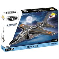 COBI Armed Forces 5842 - Alpha Jet French Air Force, 364 Klemmbausteine von Cobi