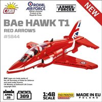 COBI Armed Forces 5844 - BAe Hawk T1 Red Arrows, 389 Klemmbausteine, 1:48 COBI Armed Forces 5844 - BAe Hawk T1 Red Arrows, 389 Klemmbausteine, 1:48 von Cobi