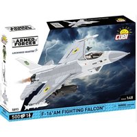COBI Armed Forces 5893 - F-16AM Fighting Falcon, Mehrzweckflugzeug, Bausatz mit Sockel 1:48, 500 Klemmbausteine COBI Armed Forces 5893 - F-16AM Fighting Falcon, Mehrzweckflugzeug, Bausatz mit Sockel 1:48, 500 Klemmbausteine von Cobi