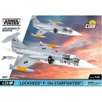 COBI Armed Forces 5907 - Lockheed F-104 Starfighter, Bausatz 1:48, 428 Teile von Cobi