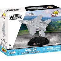 COBI Armed Forces 5928 - MIG-29 (Code Name:Fulcrum), Bausatz 1:300, 40 Klemmbausteine von Cobi