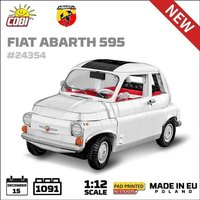 COBI Cars 24354 - Fiat 595 Abarth 1091 Klemmbausteine von Cobi