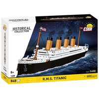 COBI Historical Collection 1688 - R.M.S. Titanic, Bausatz 1:450, 848 Klemmbausteine COBI Historical Collection 1688 - R.M.S. Titanic, Bausatz 1:450, 848 Klemmbausteine von Cobi