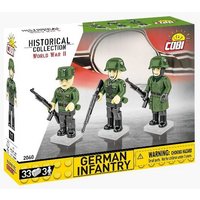 COBI Historical Collection 2060 - German Infantry, Bausatz 33 Klemmbausteine, 3 Figuren von Cobi