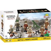 COBI Historical Collection 2063 - Battle of Monte Cassino, WWII, Figurenset, 73/6 Klemmbausteine COBI Historical Collection 2063 - Battle of Monte Cassino, WWII, Figurenset, 73/6 Klemmbausteine von Cobi