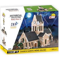 COBI Historical Collection 2299 - Church Sainte-Mere-Eglise, Bausatz, Klemmbausteine von Cobi