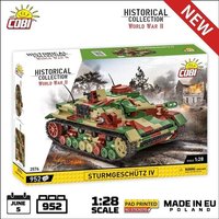 COBI Historical Collection 2576 - Sturmgeschütz IV, WWII, 954 Klemmbausteine von Cobi