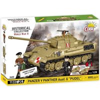COBI Historical Collection 2655 - Panzer V Panther Ausf. G Pudel, WWII, Bausatz 1:28, 1133+2 Klemmbausteine COBI Historical Collection 2655 - Panzer V Panther Ausf. G Pudel, WWII, Bausatz 1:28, 1133+2 Klemmbausteine von Cobi