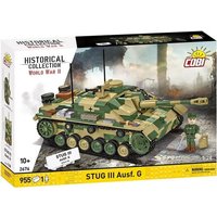 COBI Historical Collection 2676 - STUG III Ausf G, WWII, Bausatz 1:28, 955+1 Klemmbausteine COBI Historical Collection 2676 - STUG III Ausf G, WWII, Bausatz 1:28, 955+1 Klemmbausteine von Cobi