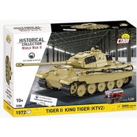 COBI Historical Collection 2686 - Tiger II King (KTV2), WWII, Bausatz 1:28, 1572 Klemmbausteine von Cobi