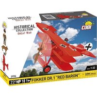 COBI Historical Collection 2996 - Fokker Dr.1 Red Baron, Great War, Bausatz 1:32, 221+2 Klemmbausteine COBI Historical Collection 2996 - Fokker Dr.1 Red Baron, Great War, Bausatz 1:32, 221+2 Klemmbausteine von Cobi