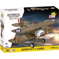 COBI Historical Collection 2999 - Sopwith F.1 Camel, Great War, 186+1 Klemmbausteine COBI Historical Collection 2999 - Sopwith F.1 Camel, Great War, 186+1 Klemmbausteine von Cobi