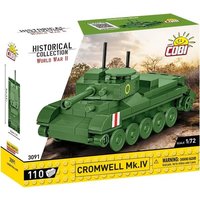 COBI Historical Collection 3091 - Cromwell Mk.IV Panzer, WWII, 1:72 Bausatz, 110 Klemmbausteine von Cobi