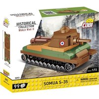 COBI Historical Collection 3093 - Somua S-35 Panzer, WWII, 1:72 Bausatz, 99 Klemmbausteine COBI Historical Collection 3093 - Somua S-35 Panzer, WWII, 1:72 Bausatz, 99 Klemmbausteine von Cobi