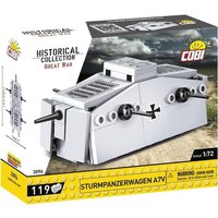 COBI Historical Collection 3094 - Sturmpanzerwagen A7V, Great War, Bausatz 1:72, 119 Klemmbausteine COBI Historical Collection 3094 - Sturmpanzerwagen A7V, Great War, Bausatz 1:72, 119 Klemmbausteine von Cobi