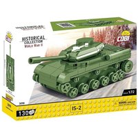 COBI Historical Collection 3098 - IS-2-Panzer, WWII, Maßstab 1:72, Bausatz, 130 Klemmbausteine COBI Historical Collection 3098 - IS-2-Panzer, WWII, Maßstab 1:72, Bausatz, 130 Klemmbausteine von Cobi