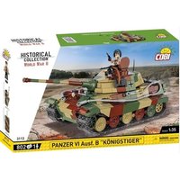 COBI Historical Collection 3113 - Panzer VI Ausf. B Königstiger, WWII, Bausatz 1:35, 802 Klemmbausteine COBI Historical Collection 3113 - Panzer VI Ausf. B Königstiger, WWII, Bausatz 1:35, 802 Klemmbausteine von Cobi