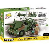 COBI Historical Collection 3116 - 37mm GMC M6 Fargo, WWII, Bausatz 1:35, 230+1 Klemmbausteine COBI Historical Collection 3116 - 37mm GMC M6 Fargo, WWII, Bausatz 1:35, 230+1 Klemmbausteine von Cobi