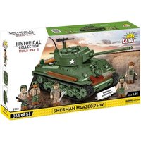 COBI Historical Collection 3118 - Sherman M4A2E8(76)W, WWII, Bausatz 1:35, 865+5 Klemmbausteine von Cobi