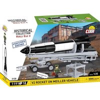 COBI Historical Collection 3120 - V2 Rocket on Meiller Vehicle, Executive Edition, Bausatz 1:35, 1191+1 Klemmbausteine COBI Historical Collection 3120 - V2 Rocket on Meiller Vehicle, Executive Edition, Bausatz 1:35, 1191+1 Klemmbausteine von Cobi