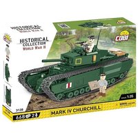 COBI Historical Collection 3128 - Mark IV Churchill, WWII, Bausatz 1:35, 668+2 Klemmbausteine COBI Historical Collection 3128 - Mark IV Churchill, WWII, Bausatz 1:35, 668+2 Klemmbausteine von Cobi