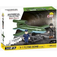 COBI Historical Collection 3135 - V-1 Flying Bomb (FI 103), WWII, Bausatz 1:35, 265 Klemmbausteine/2 Figuren von Cobi