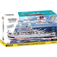 COBI Historical Collection 4842 - Pennsylvania-Class Battleship, WWII, Bausatz 1:300, 2088 Klemmbausteine COBI Historical Collection 4842 - Pennsylvania-Class Battleship, WWII, Bausatz 1:300, 2088 Klemmbausteine von Cobi
