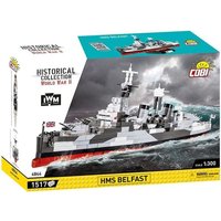 COBI Historical Collection 4844 - HMS Belfast Schlachtschiff, World War II, 1517 Klemmbausteine COBI Historical Collection 4844 - HMS Belfast Schlachtschiff, World War II, 1517 Klemmbausteine von Cobi
