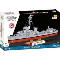 COBI Historical Collection 4865 - Orp Blyskawica, WWII, Bausatz 1:300, 664 Klemmbausteine COBI Historical Collection 4865 - Orp Blyskawica, WWII, Bausatz 1:300, 664 Klemmbausteine von Cobi