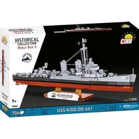 COBI Historical Collection 4866 - USS KIDD DD-661, WWII, Bausatz 1:300, 706 Klemmbausteine COBI Historical Collection 4866 - USS KIDD DD-661, WWII, Bausatz 1:300, 706 Klemmbausteine von Cobi