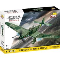 COBI Historical Collection 5767 - Junkers JU 87 G-2 STUKA, Bausatz 1:32, 571/2 Klemmbausteine COBI Historical Collection 5767 - Junkers JU 87 G-2 STUKA, Bausatz 1:32, 571/2 Klemmbausteine von Cobi