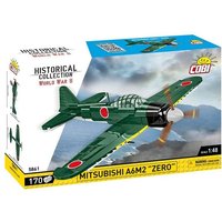 COBI Historical Collection 5861 - Mitsubishi A6M2 Zero, Easy Planes von Cobi
