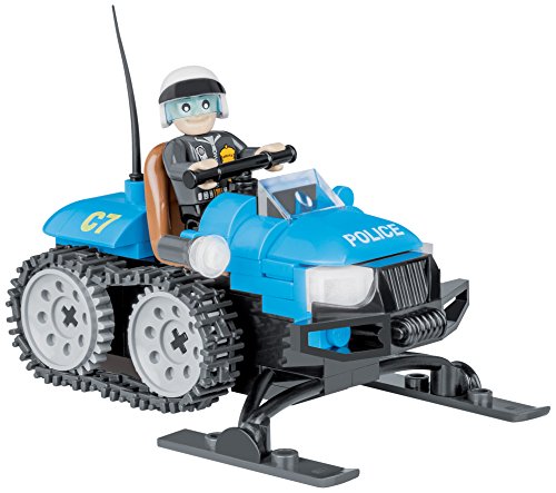 COBI COBI-1544 Action Town - Police Snowmobile (100 Pcs) Toys, verschieden von COBI