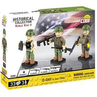 Cobi Historical Collection 2058 - D-Day 6 Jun 1944, 33 Klemmbausteine, 3er Set Spielfiguren Cobi Historical Collection 2058 - D-Day 6 Jun 1944, 33 Klemmbausteine, 3er Set Spielfiguren von Cobi